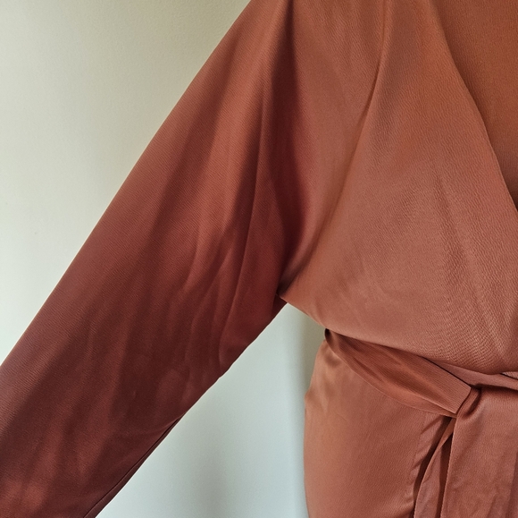 ASOS Maxi Dress Rust Color - Picture 4 of 5